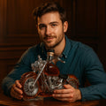 Motorrad-förmiger Whiskey-Dekanter für Bar-Dekoration | Temsk