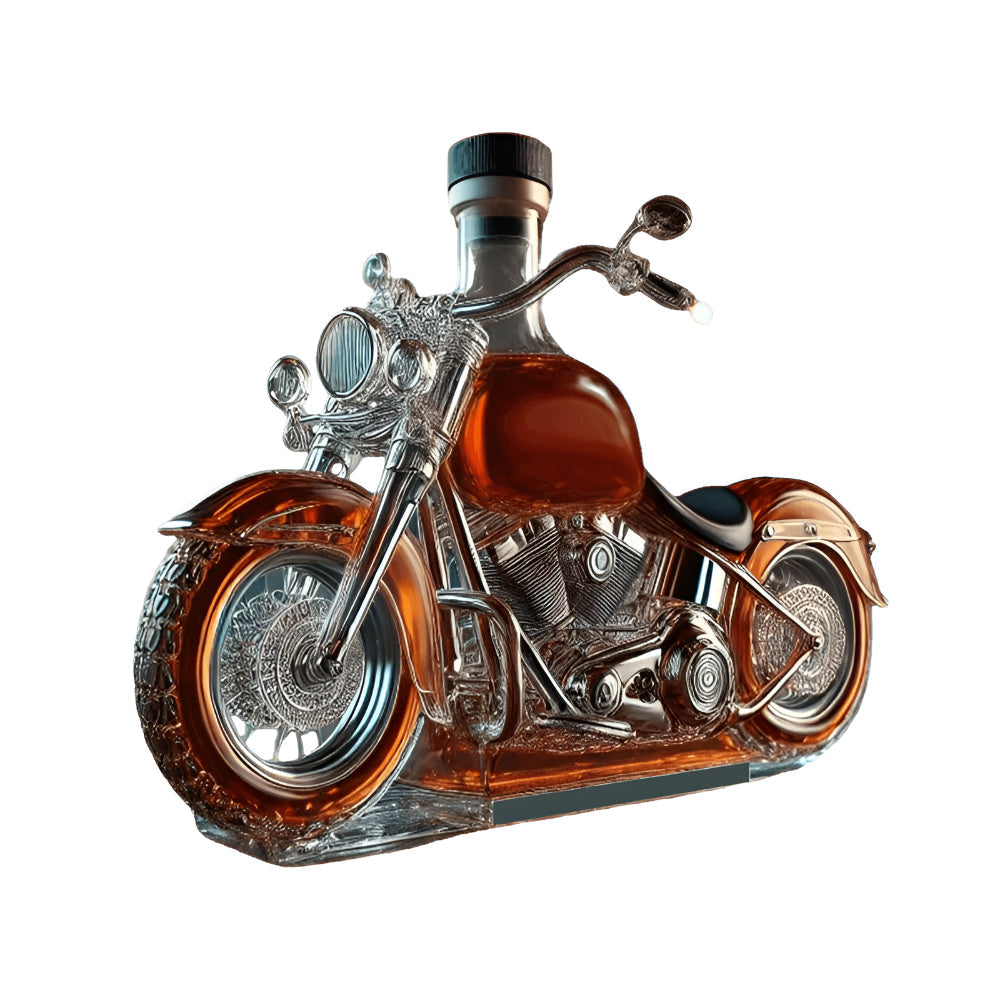 Motorrad-förmiger Whiskey-Dekanter für Bar-Dekoration | Temsk
