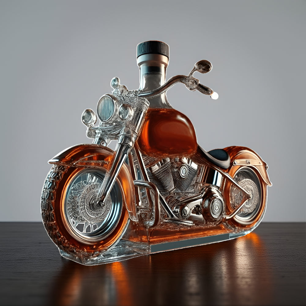 Motorrad-förmiger Whiskey-Dekanter für Bar-Dekoration | Temsk