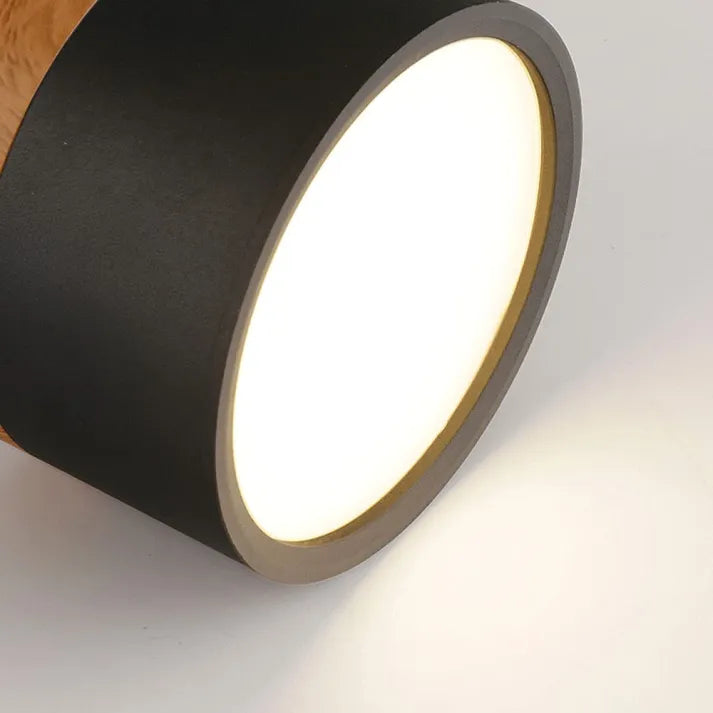 Virel Nordic LED Ceiling Light Minimalist Cylindrical Fixture | Snurv | Temsk