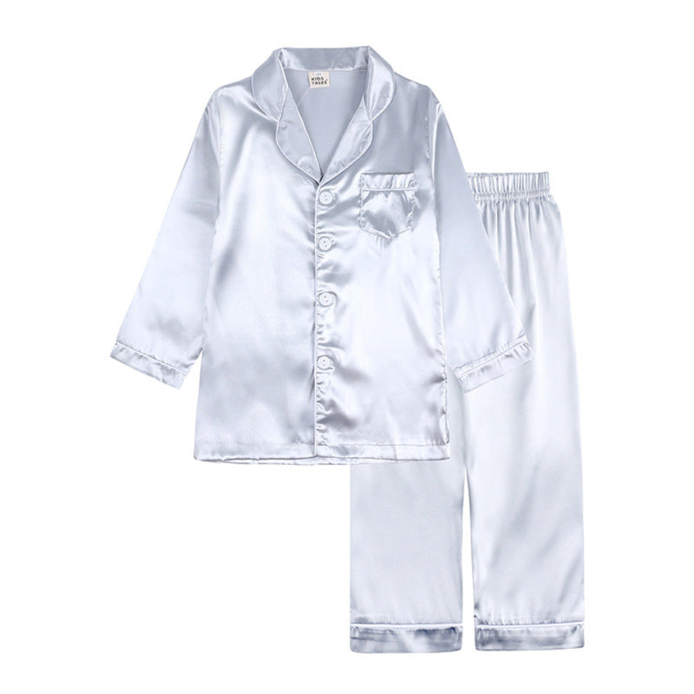 Kids Button-Top Sleepwear Set With Matching Top And Bottoms | Temsk