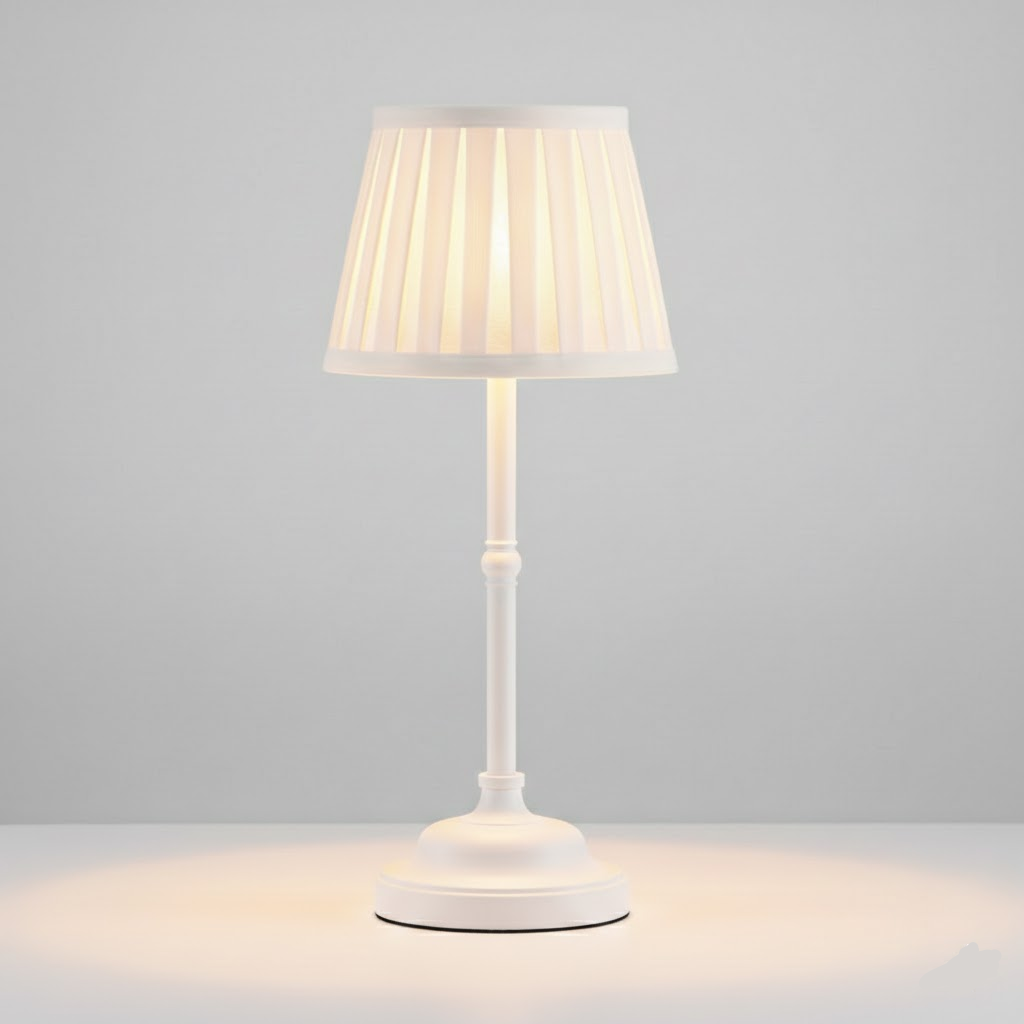 Kabellose Messing LED Tischlampe mit Touch-Dimmung und wiederaufladbarem Akku | Temsk