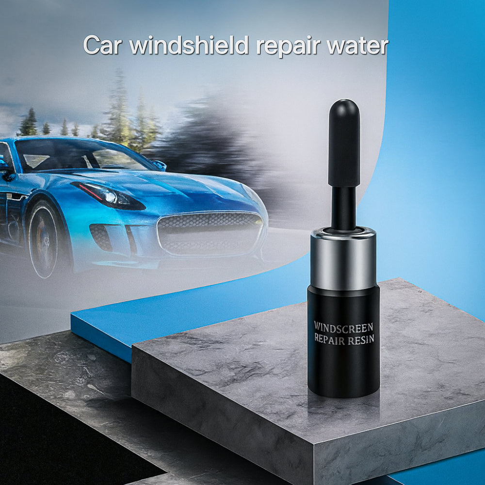 Windschutzscheiben-Rissreparaturset mit Autoglas-Harz | Temsk