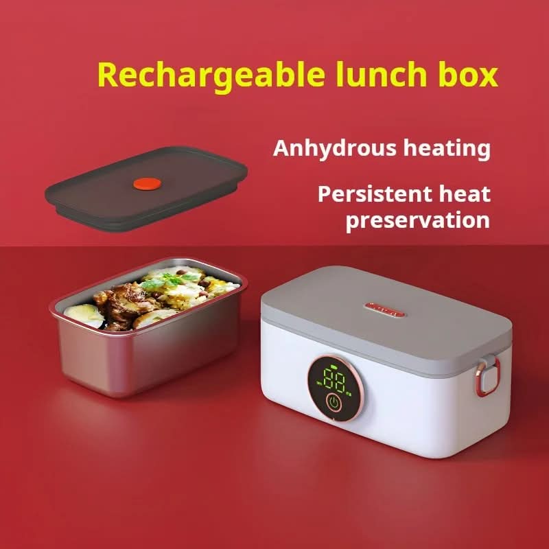 PulseHeat Pro Lunchbox Cordless, Rechargeable for Warm Meals On The Go | Temsk
