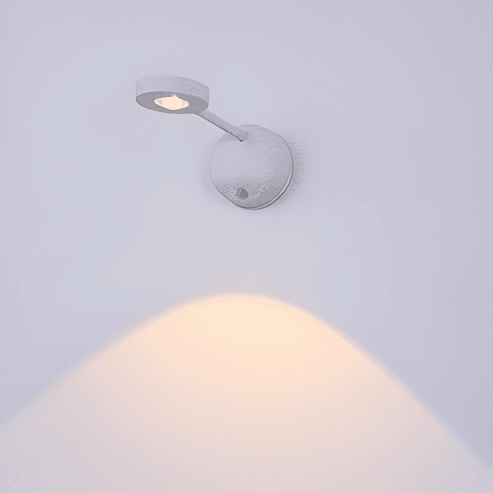 Bezdrátová LED nástěnná lampa s pohybovým senzorem - minimalistický design, 1 světlo | Temsk