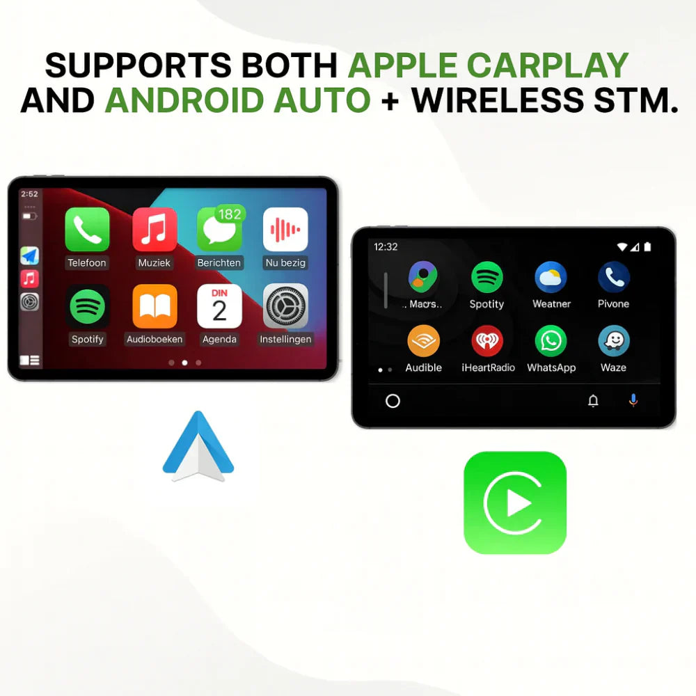 Wireless CarPlay and Android Auto Touchscreen Display Adapter for Cars | Temsk