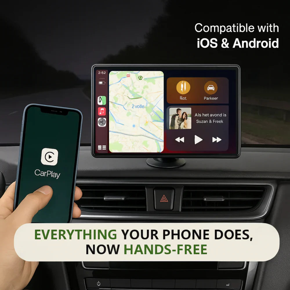 Wireless CarPlay and Android Auto Touchscreen Display Adapter for Cars | Temsk
