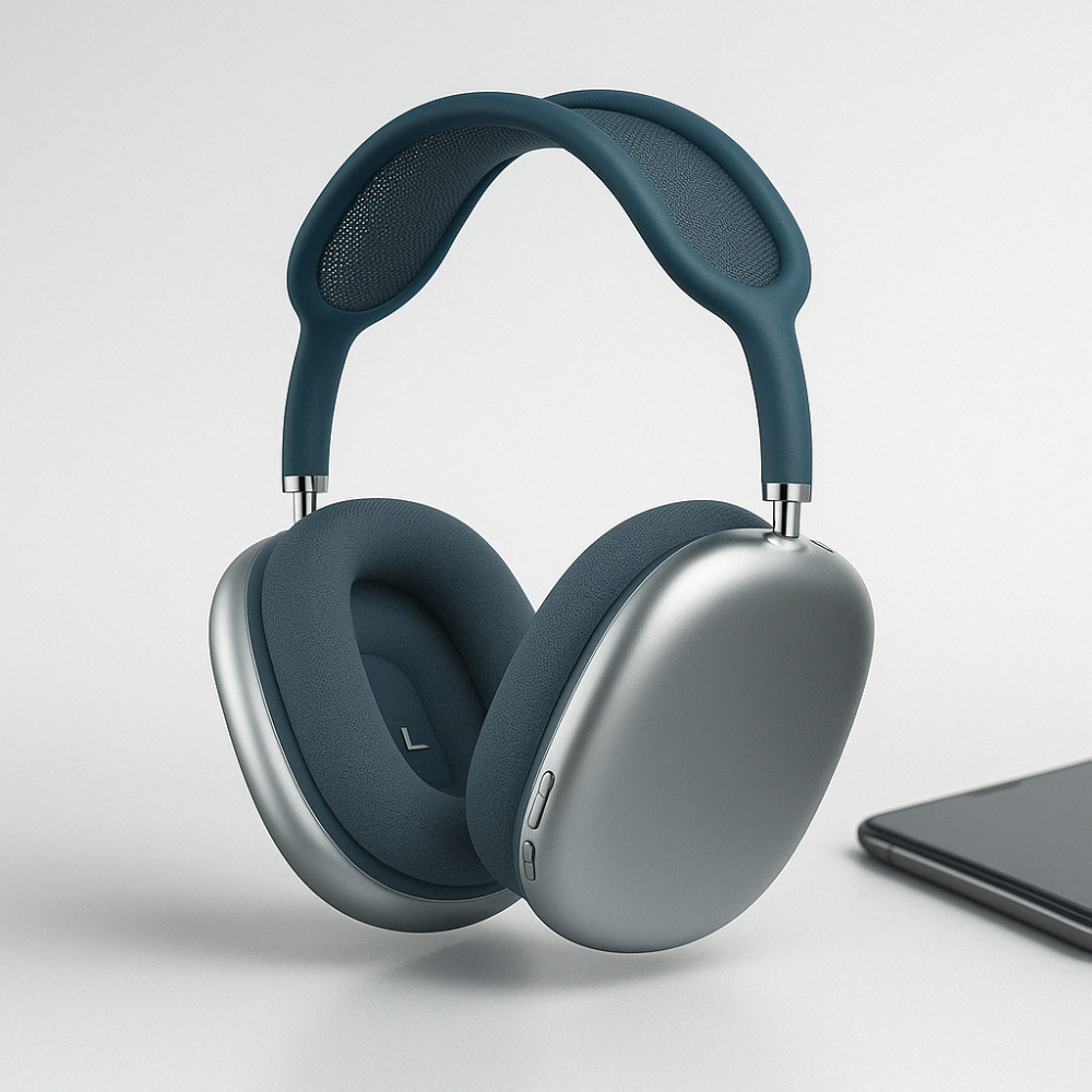 Bluetooth Wireless Over-Ear Headphones With Noise Cancellation | Temsk