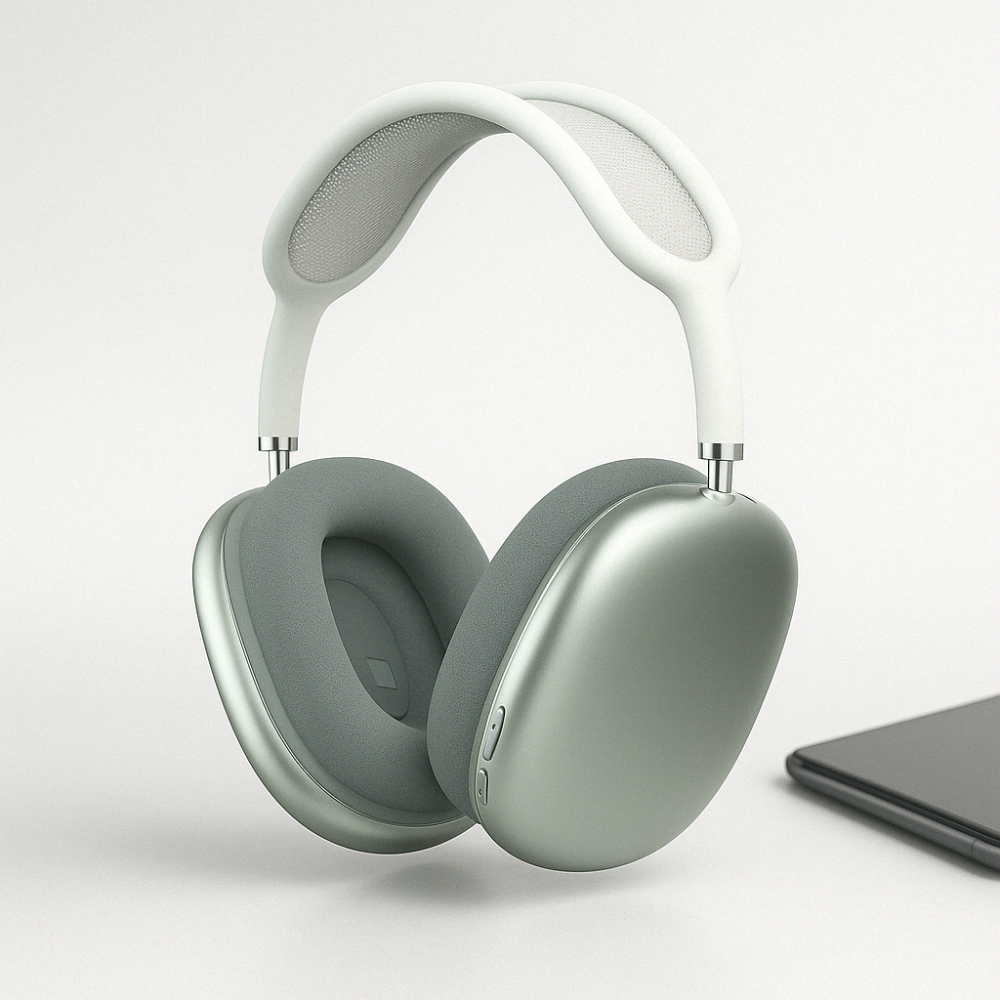 Bluetooth Wireless Over-Ear Headphones With Noise Cancellation | Temsk