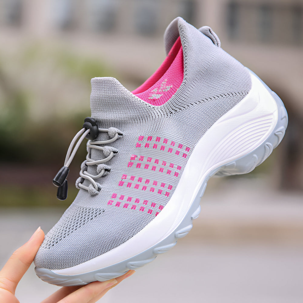 Damen-Walking-Sneaker mit unterstützendem sportlichem Design | Temsk