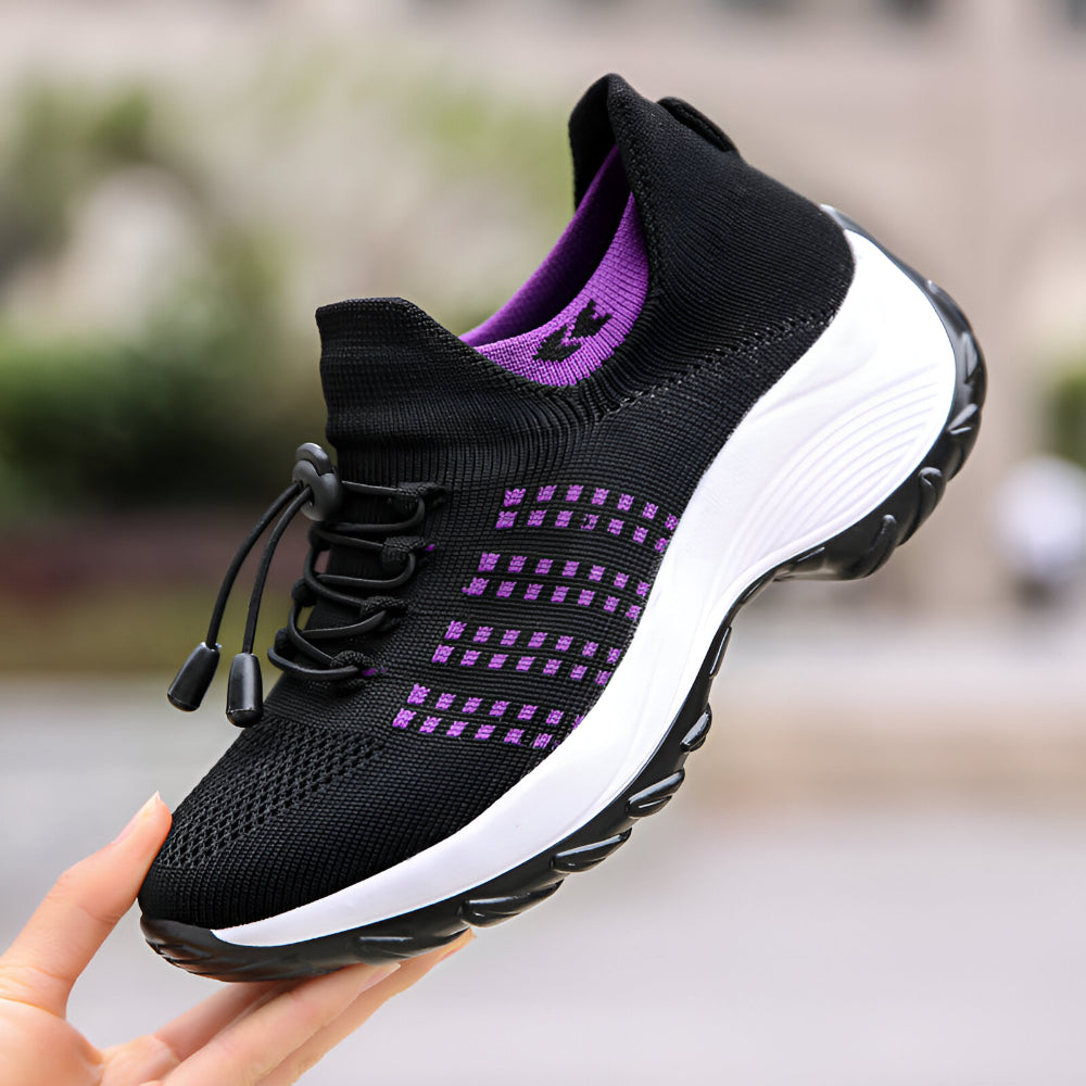 Damen-Walking-Sneaker mit unterstützendem sportlichem Design | Temsk