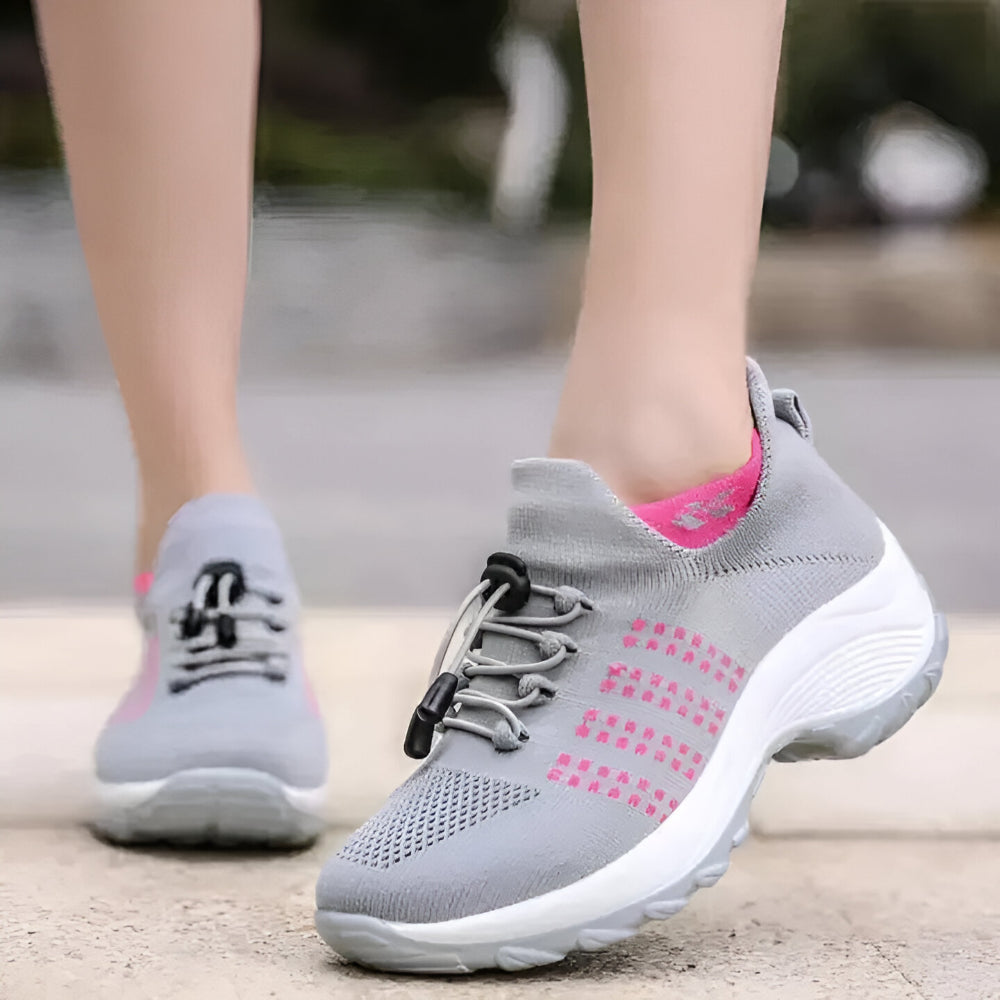 Damen-Walking-Sneaker mit unterstützendem sportlichem Design | Temsk