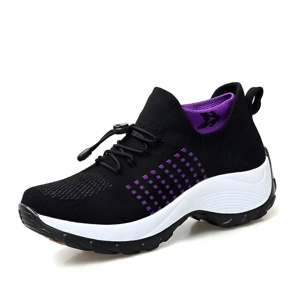 Damen-Walking-Sneaker mit unterstützendem sportlichem Design | Temsk