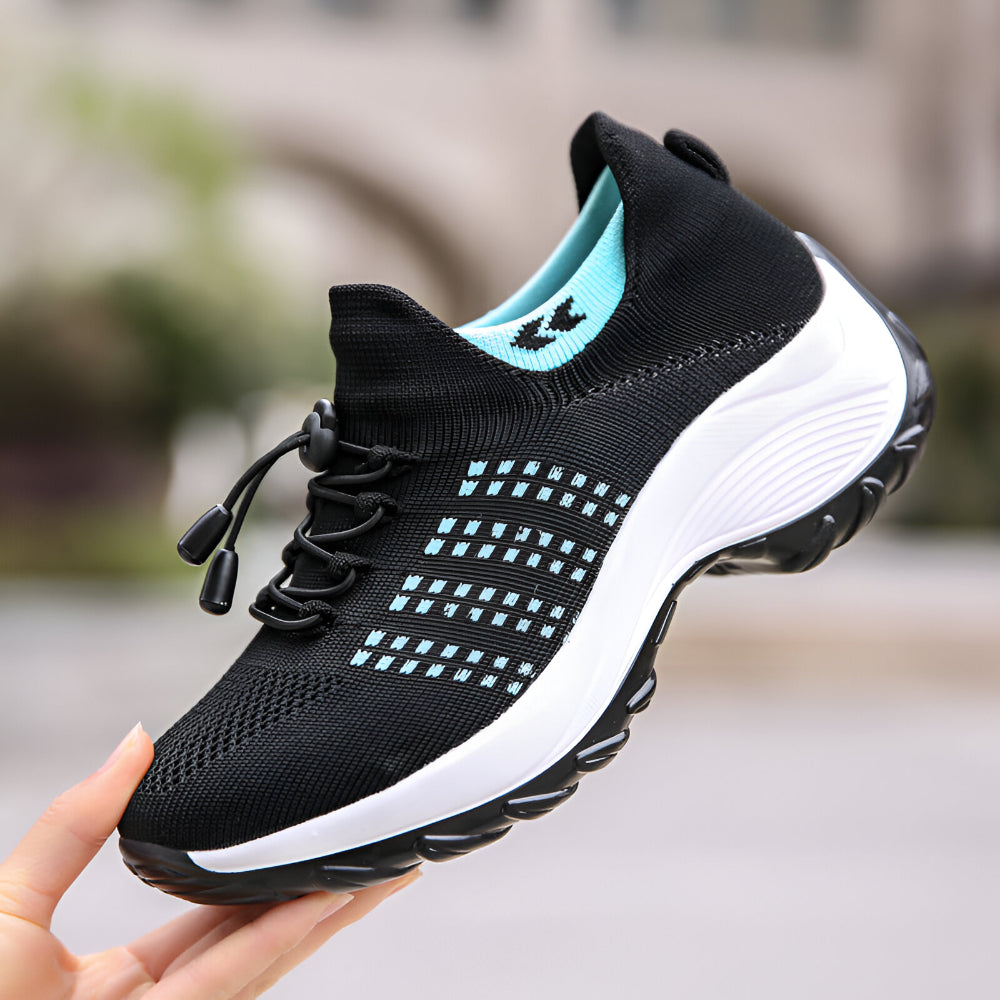 Damen-Walking-Sneaker mit unterstützendem sportlichem Design | Temsk