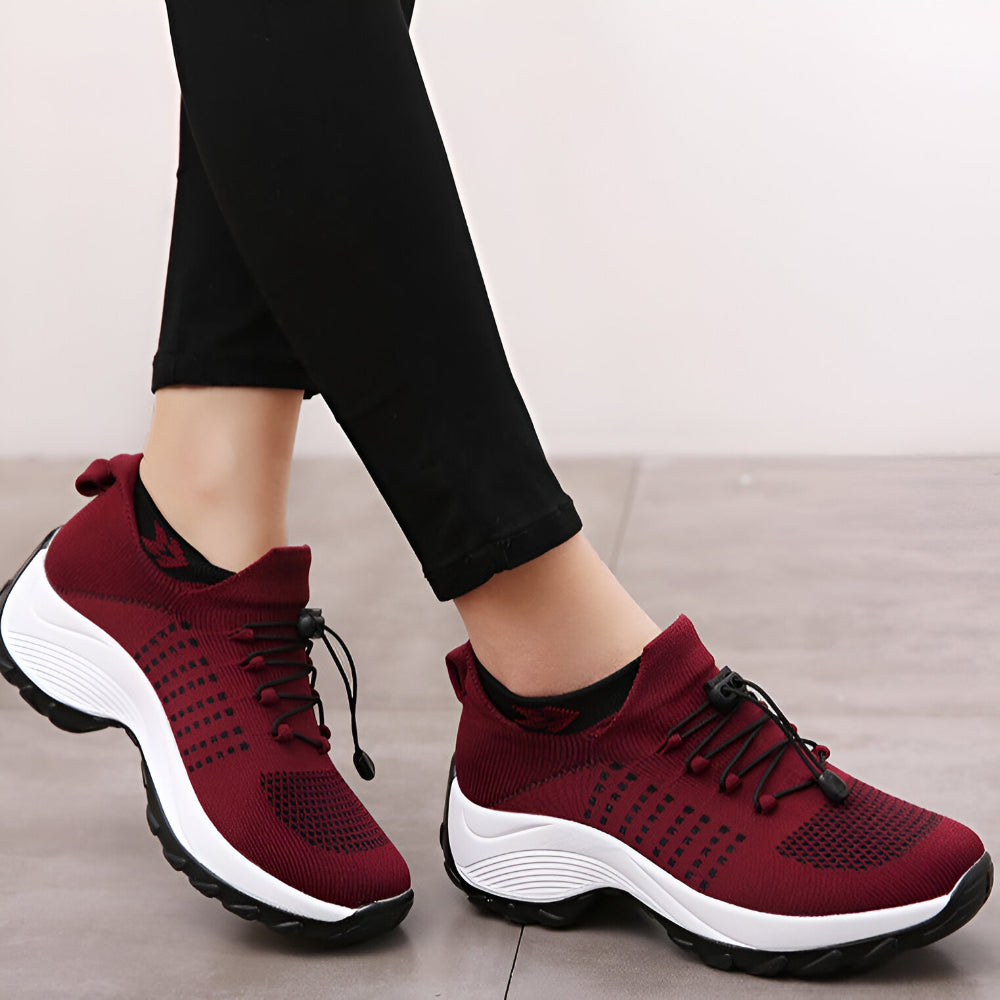 Damen-Walking-Sneaker mit unterstützendem sportlichem Design | Temsk