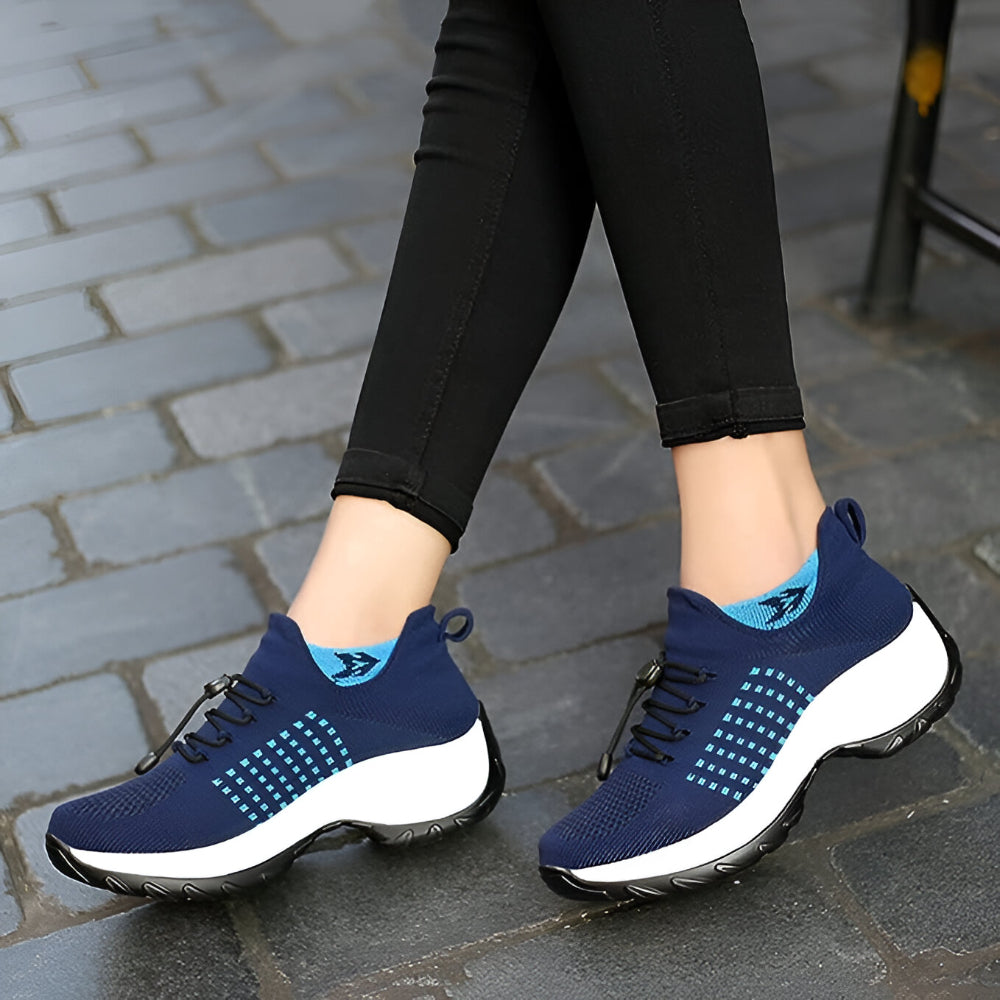 Damen-Walking-Sneaker mit unterstützendem sportlichem Design | Temsk