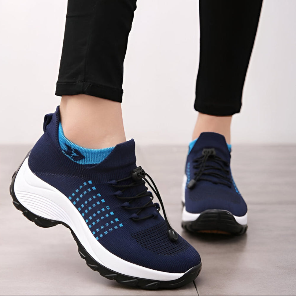 Damen-Walking-Sneaker mit unterstützendem sportlichem Design | Temsk