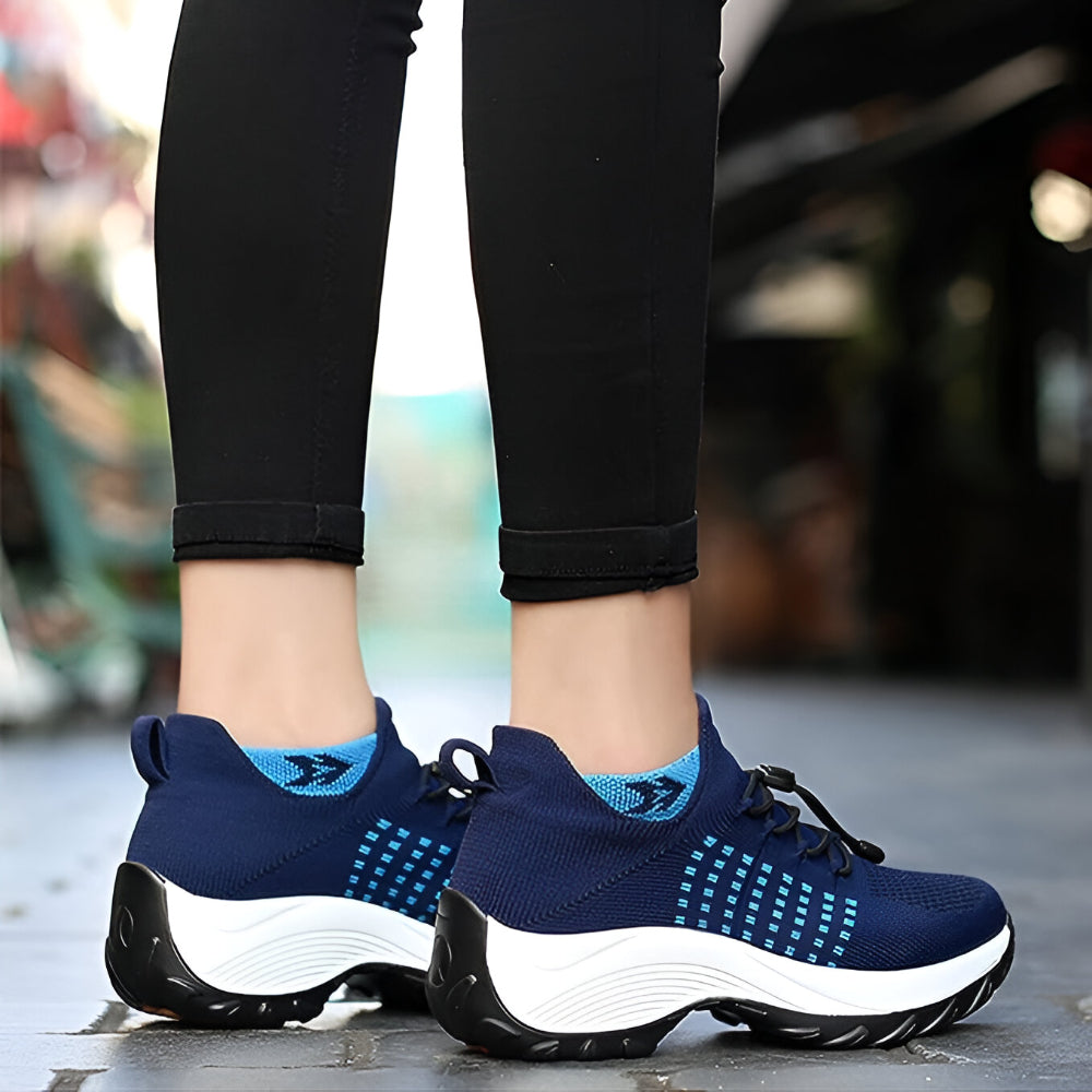 Damen-Walking-Sneaker mit unterstützendem sportlichem Design | Temsk
