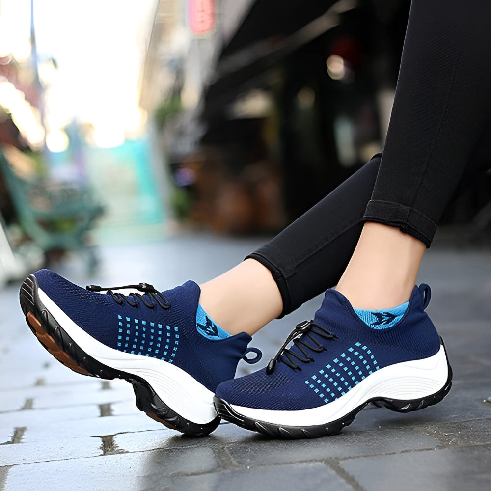 Damen-Walking-Sneaker mit unterstützendem sportlichem Design | Temsk
