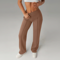 Damen Yoga-Hose mit hohem Bund und ausgestellten Stretch-Leggings | Temsk