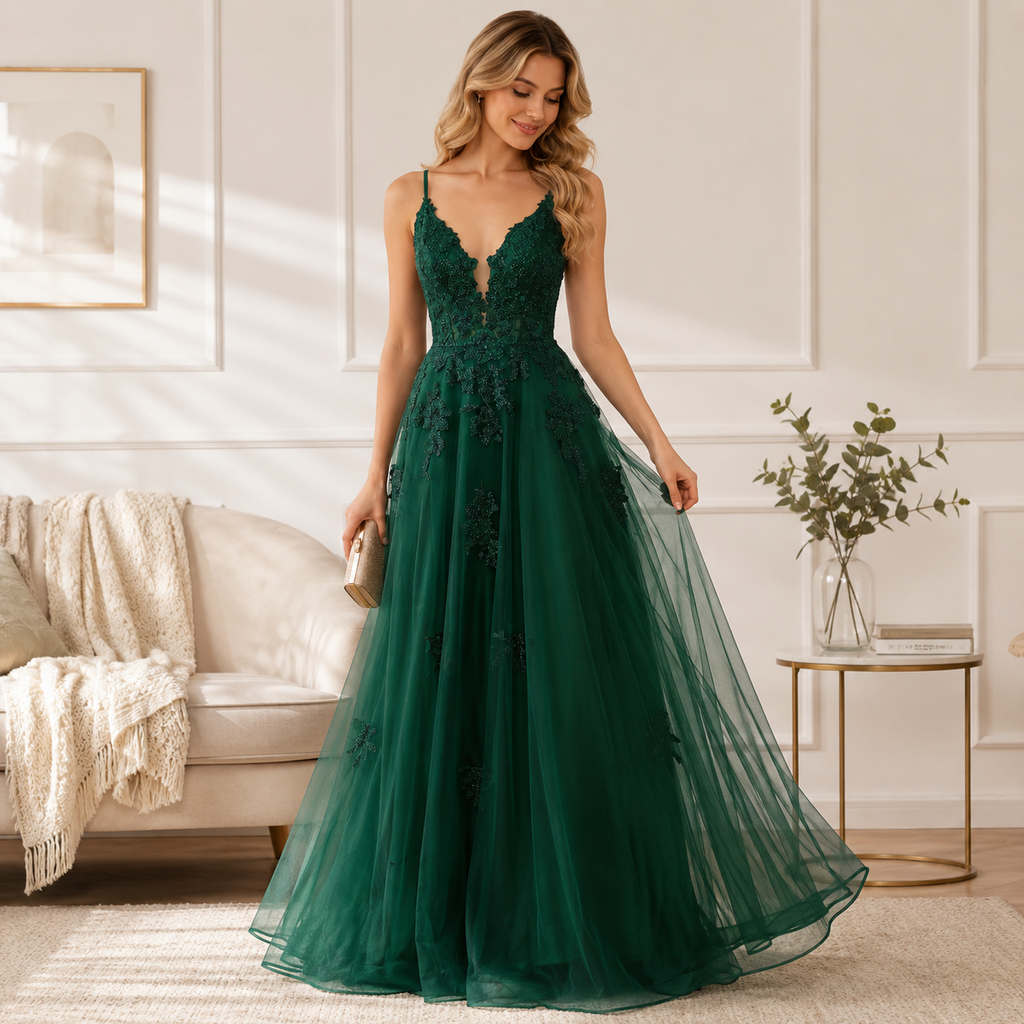 Schnürkleid für Abschlussball für formelle Abendveranstaltungen und Hochzeiten | Temsk