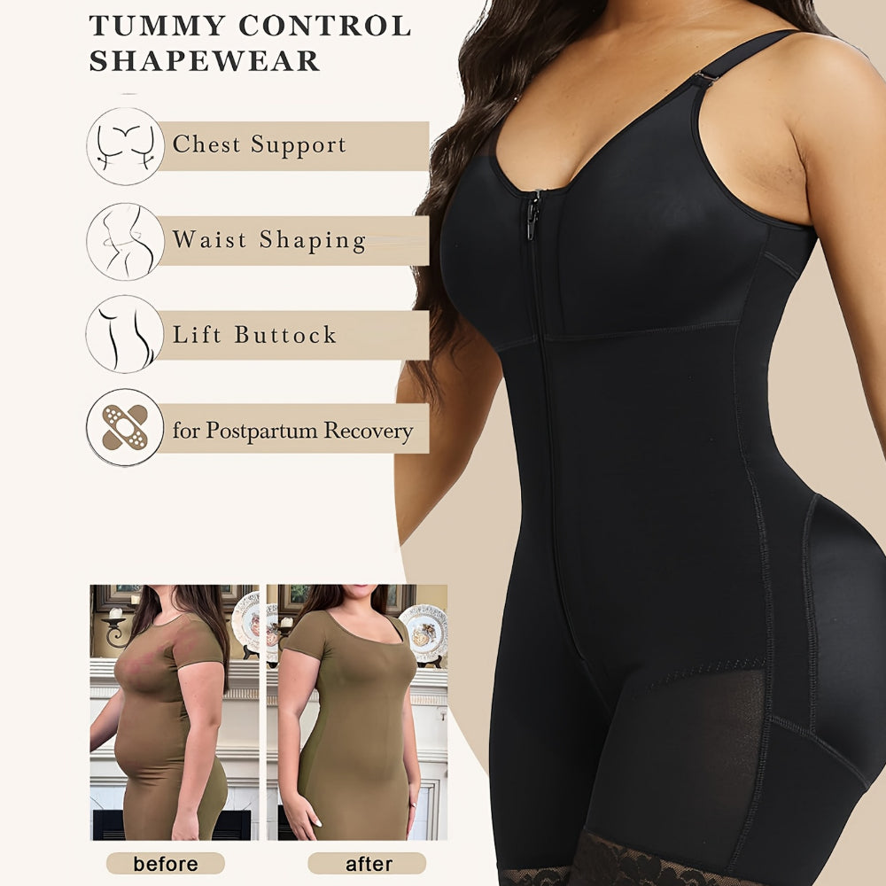 Damen-Shapewear-Einteiler-Body-Unterwäsche für den täglichen Gebrauch | Temsk
