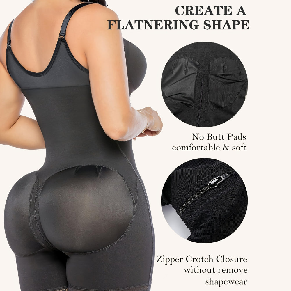 Damen-Shapewear-Einteiler-Body-Unterwäsche für den täglichen Gebrauch | Temsk
