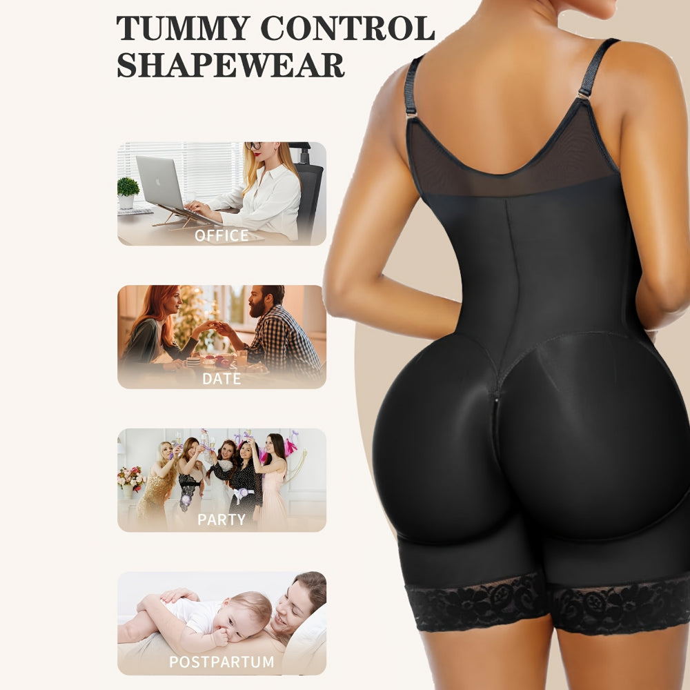 Damen-Shapewear-Einteiler-Body-Unterwäsche für den täglichen Gebrauch | Temsk
