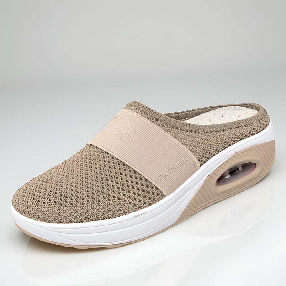 Damen-Slipper-Wanderschuhe mit Mesh-Obermaterial und gepolsterter Sohle | Temsk