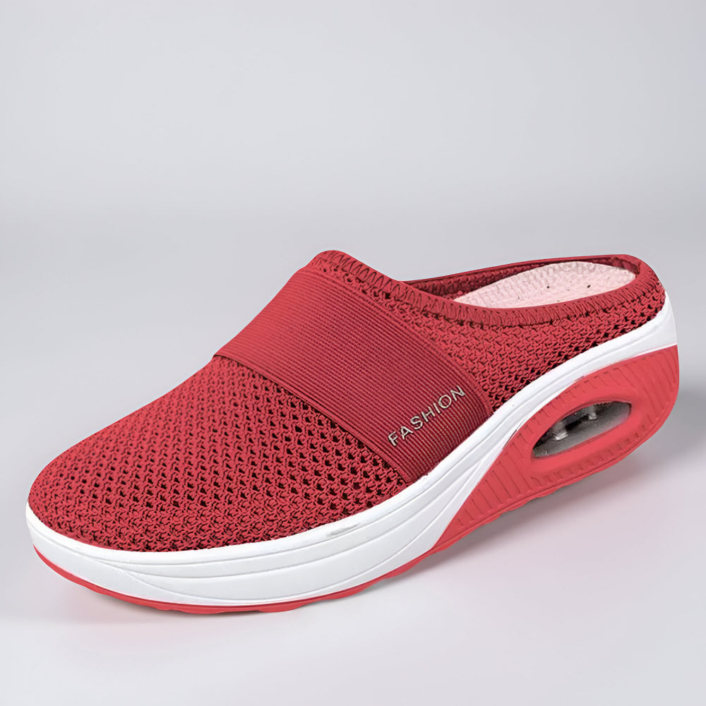 Damen-Slipper-Wanderschuhe mit Mesh-Obermaterial und gepolsterter Sohle | Temsk