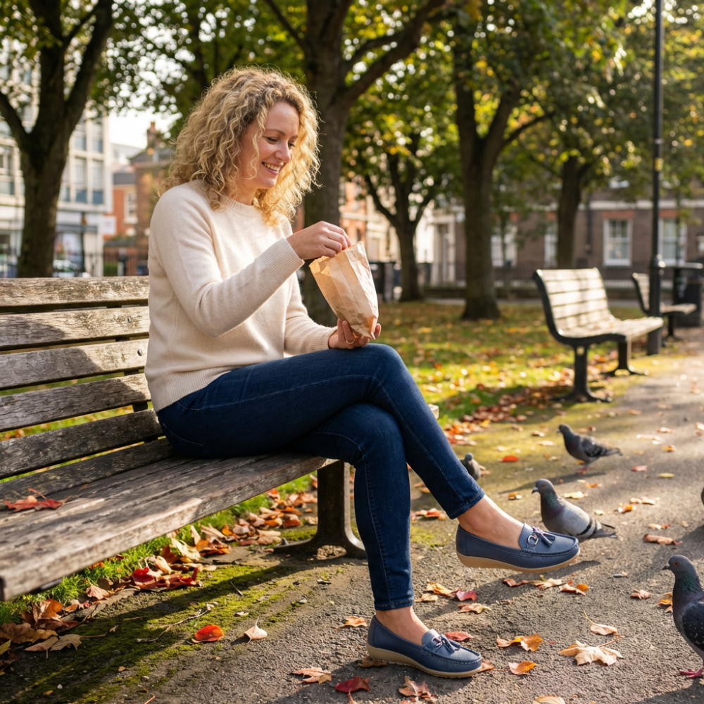 Damen-Loafer mit gepolsterter Innensohle für ganztägigen Komfort | Temsk