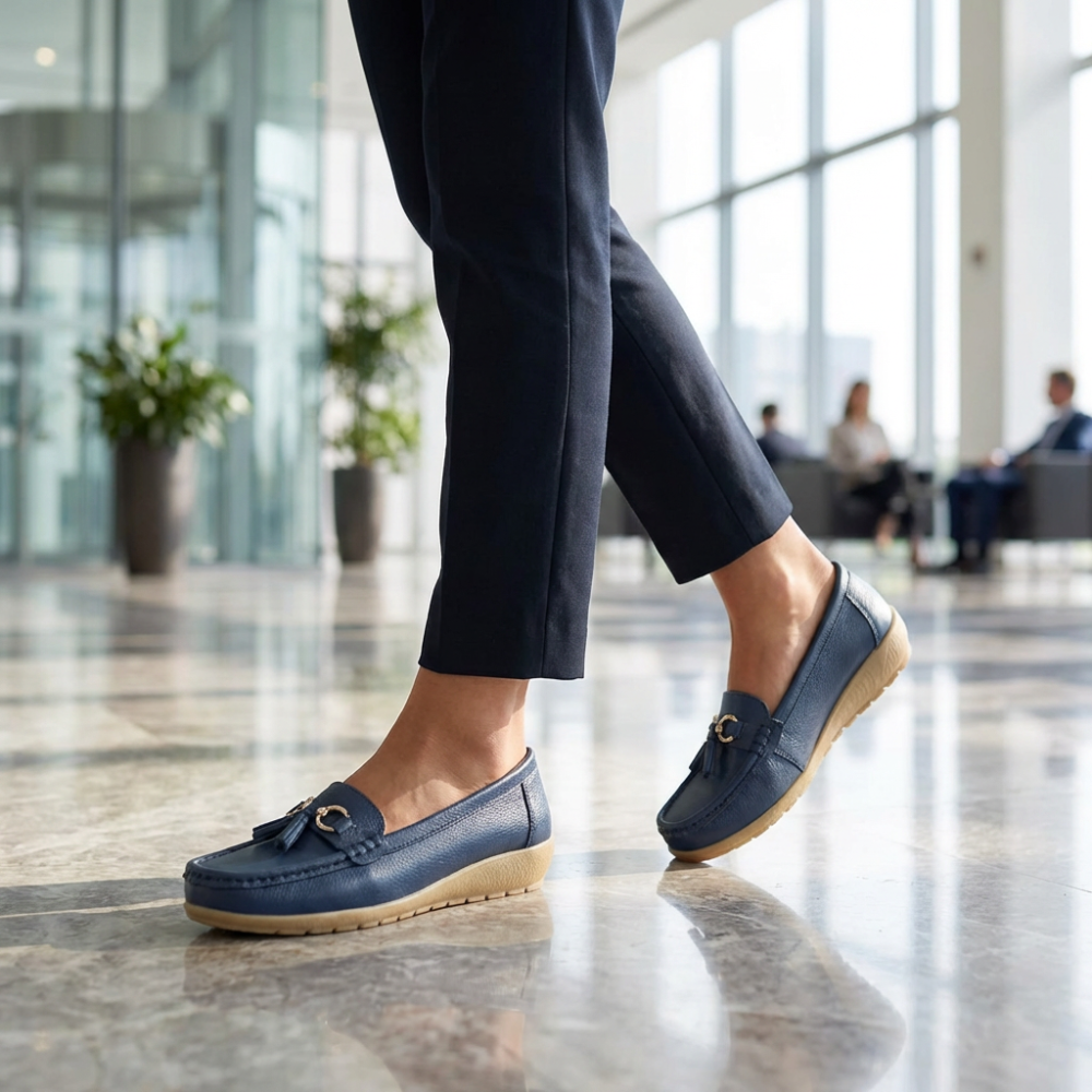 Damen-Loafer mit gepolsterter Innensohle für ganztägigen Komfort | Temsk