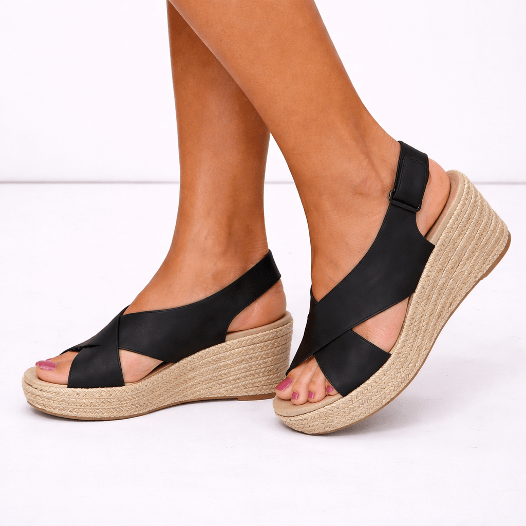 Women's Comfortable Orthopedic Espadrille Sandals in Several Sizes | Temsk
