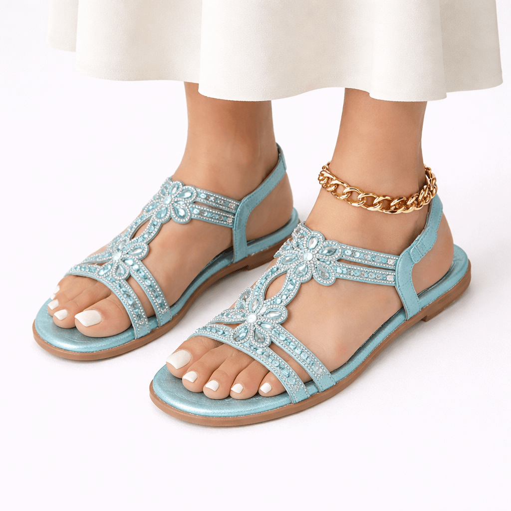 Floral Orthopedic Summer Sandals For Women – Comfortable Fit And Size Options | Temsk