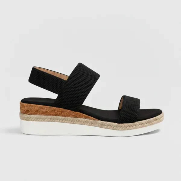 Women's Orthopedic Platform Sandals With Adjustable Straps Sizes Available | Temsk