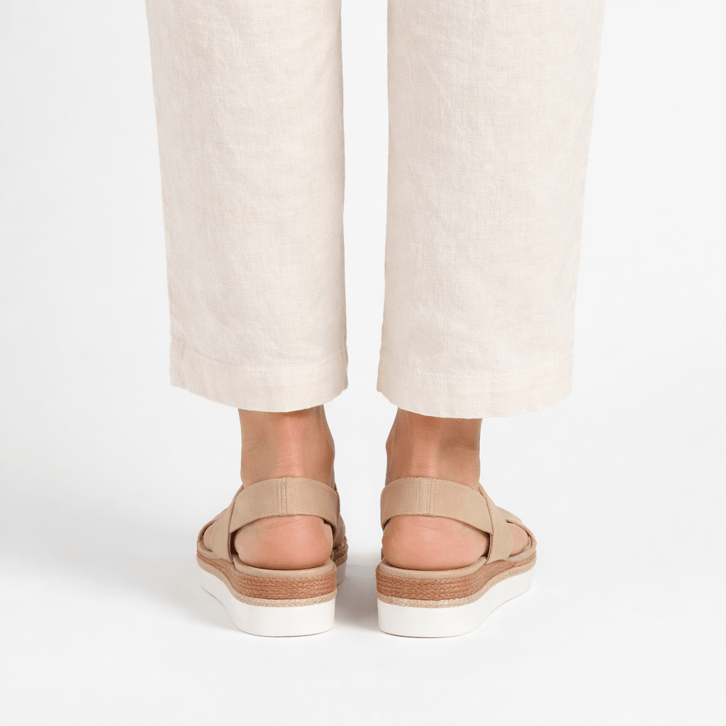 Women's Orthopedic Platform Sandals With Adjustable Straps Sizes Available | Temsk