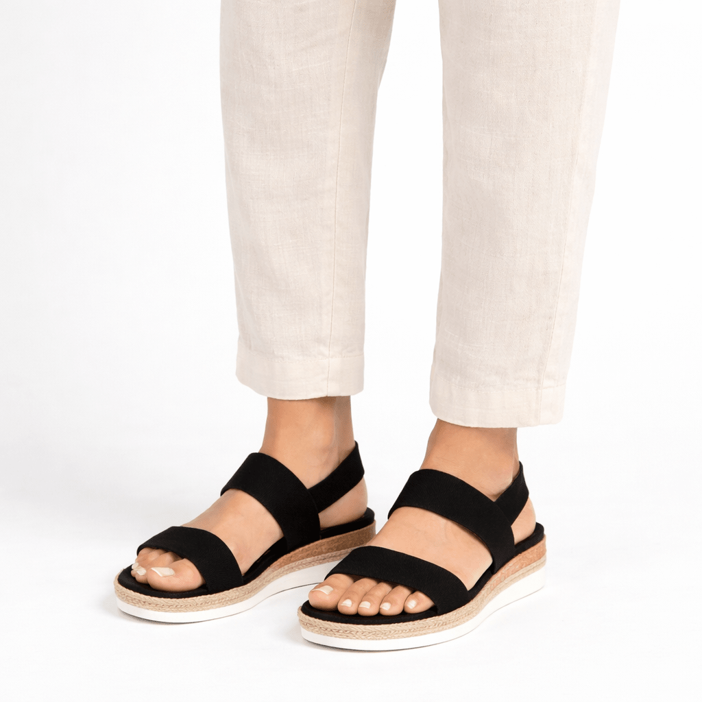 Women's Orthopedic Platform Sandals With Adjustable Straps Sizes Available | Temsk