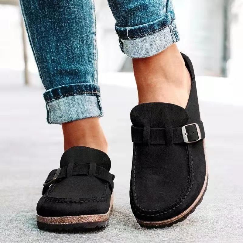 Damen Orthopädische Slipper mit bequemem Stoff, in verschiedenen Größen erhältlich | Temsk