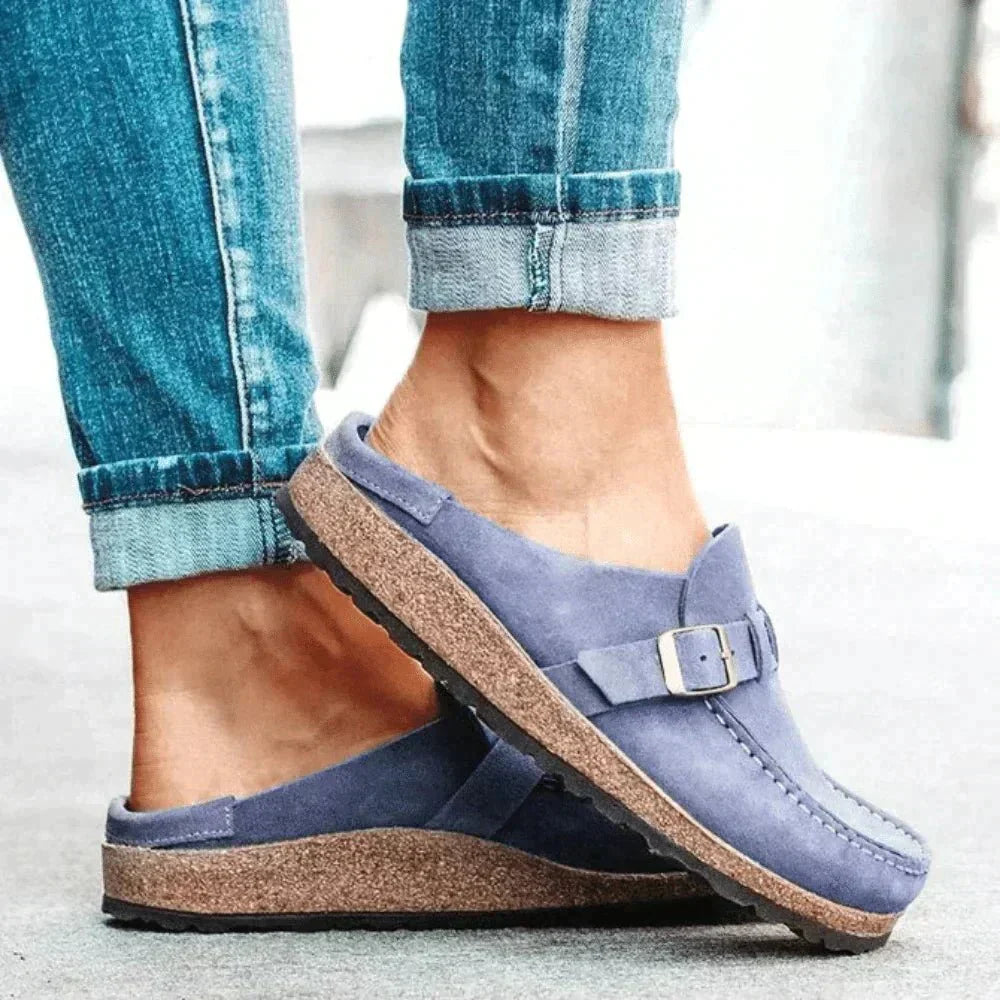 Damen Orthopädische Slipper mit bequemem Stoff, in verschiedenen Größen erhältlich | Temsk