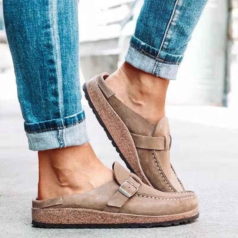 Damen Orthopädische Slipper mit bequemem Stoff, in verschiedenen Größen erhältlich | Temsk