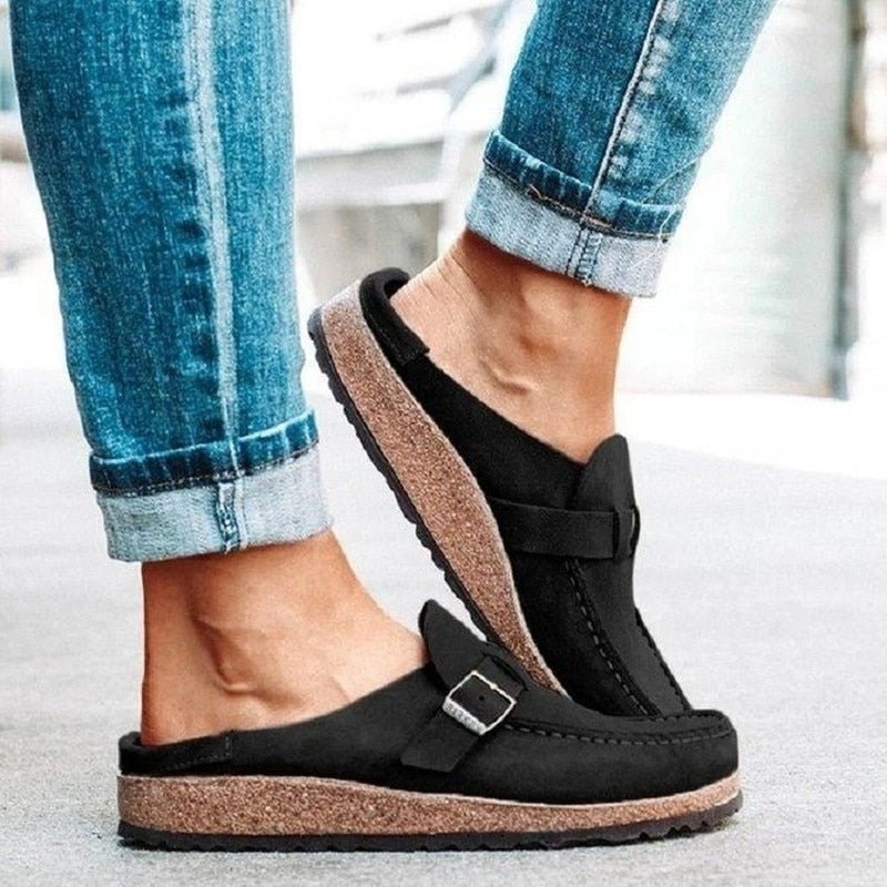 Damen Orthopädische Slipper mit bequemem Stoff, in verschiedenen Größen erhältlich | Temsk