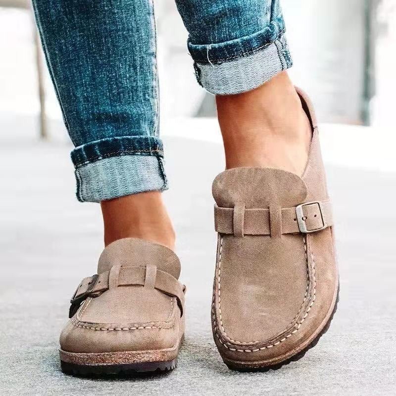 Damen Orthopädische Slipper mit bequemem Stoff, in verschiedenen Größen erhältlich | Temsk