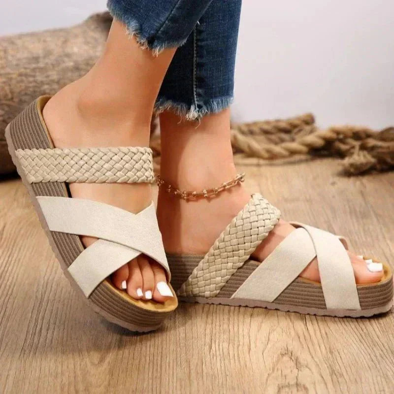 Summer Women's Orthopedic Platform Sandals For Comfortable Supportive Footwear | Temsk