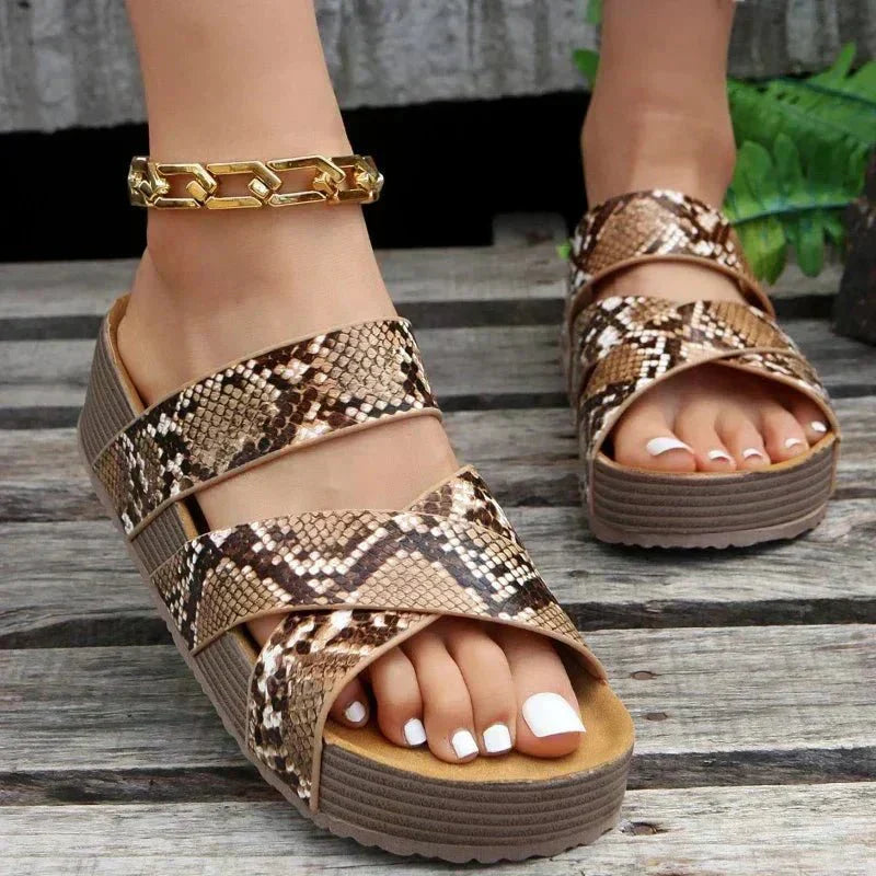 Summer Women's Orthopedic Platform Sandals For Comfortable Supportive Footwear | Temsk