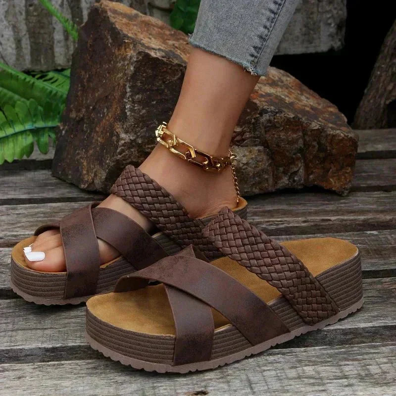 Summer Women's Orthopedic Platform Sandals For Comfortable Supportive Footwear | Temsk