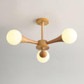 Kairo Wood Pendant Light Elegant Wooden Ceiling Fixture | Snurv | Temsk