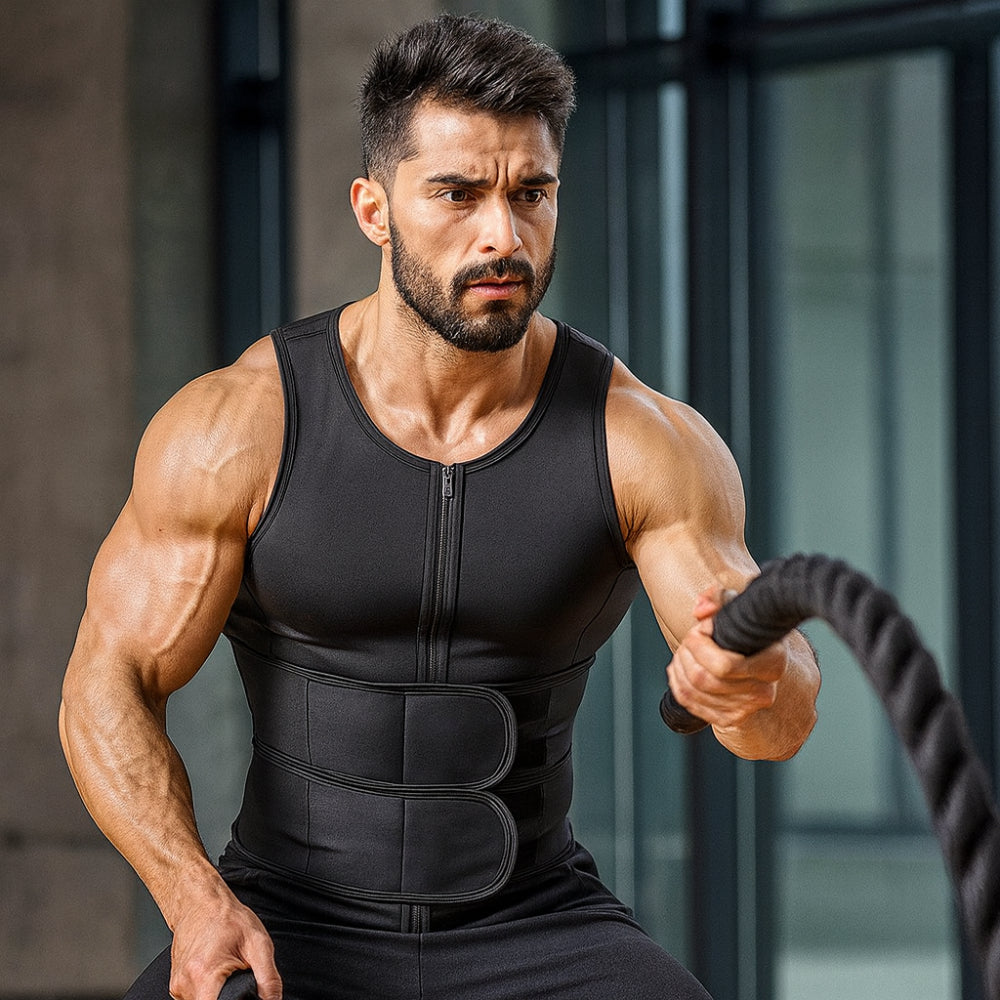 Neopren-Trainingsweste mit verstellbarer Passform für Fitness-Training | Temsk