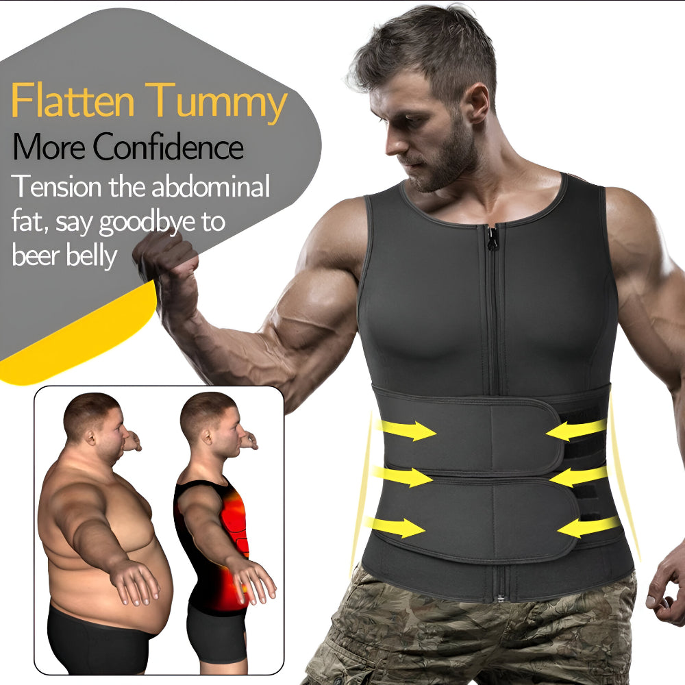 Neopren-Trainingsweste mit verstellbarer Passform für Fitness-Training | Temsk