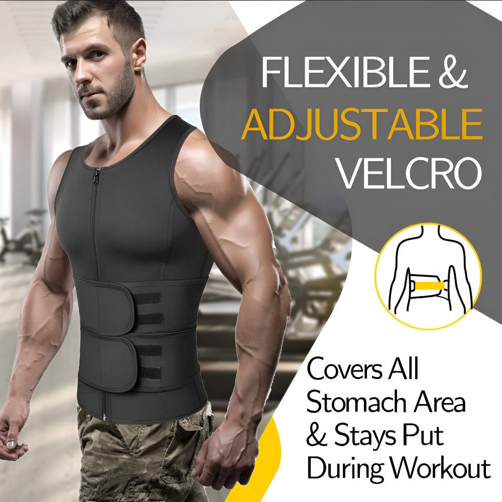 Neopren-Trainingsweste mit verstellbarer Passform für Fitness-Training | Temsk
