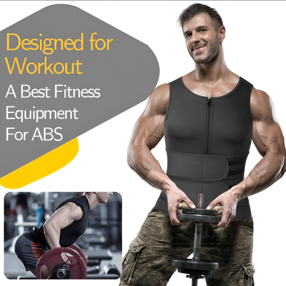 Neopren-Trainingsweste mit verstellbarer Passform für Fitness-Training | Temsk